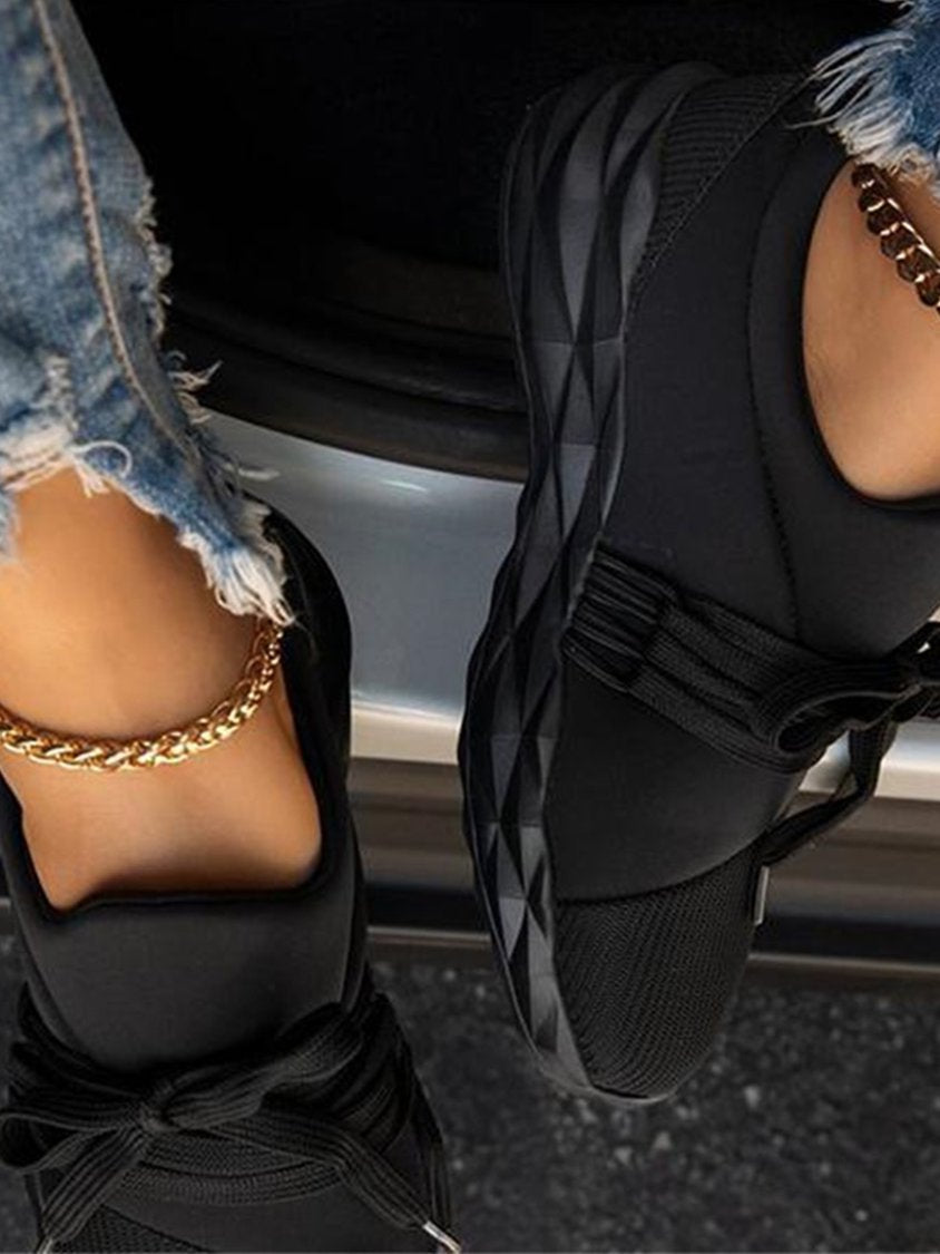 CM | Zapatillas de deporte con estilo, modernas y gruesas