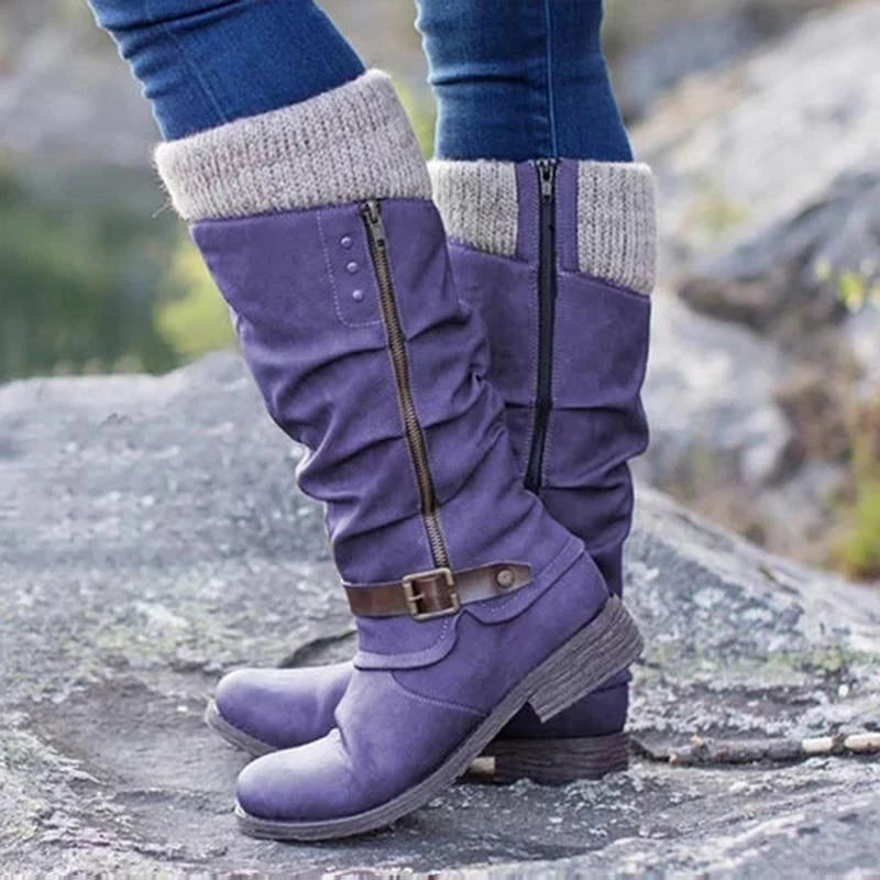CM | Botas ortopédicas con tacón plano