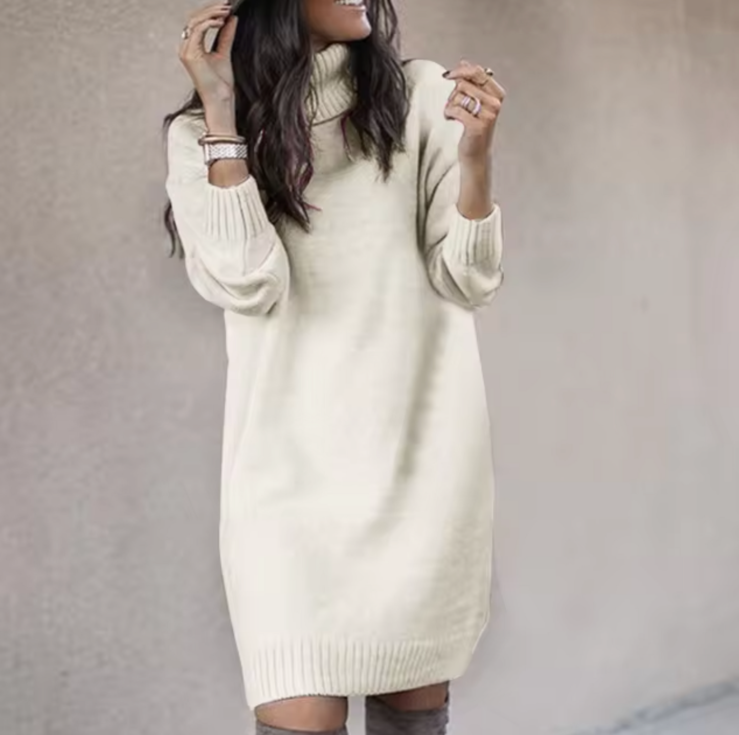 CM | Phoebe - Vestido jersey holgado