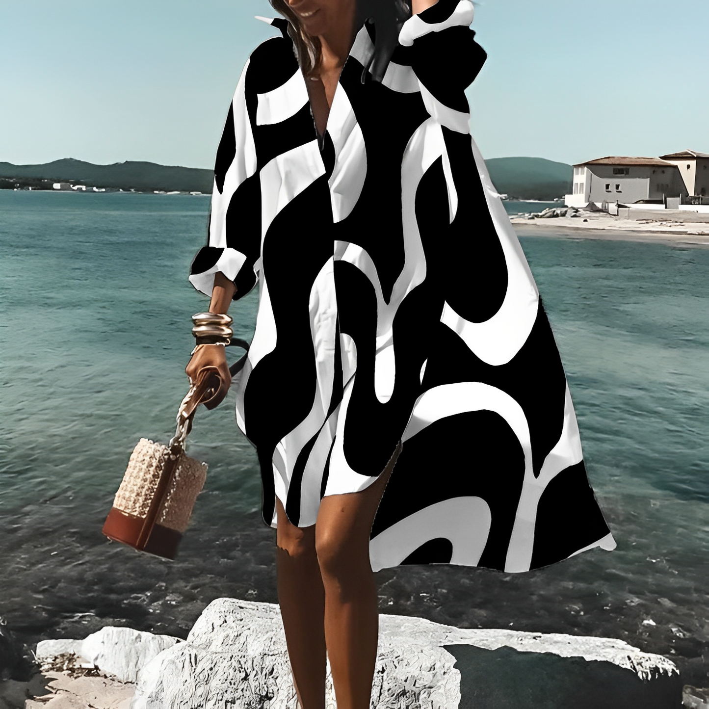 CM | Vestido de invierno moderno y versátil