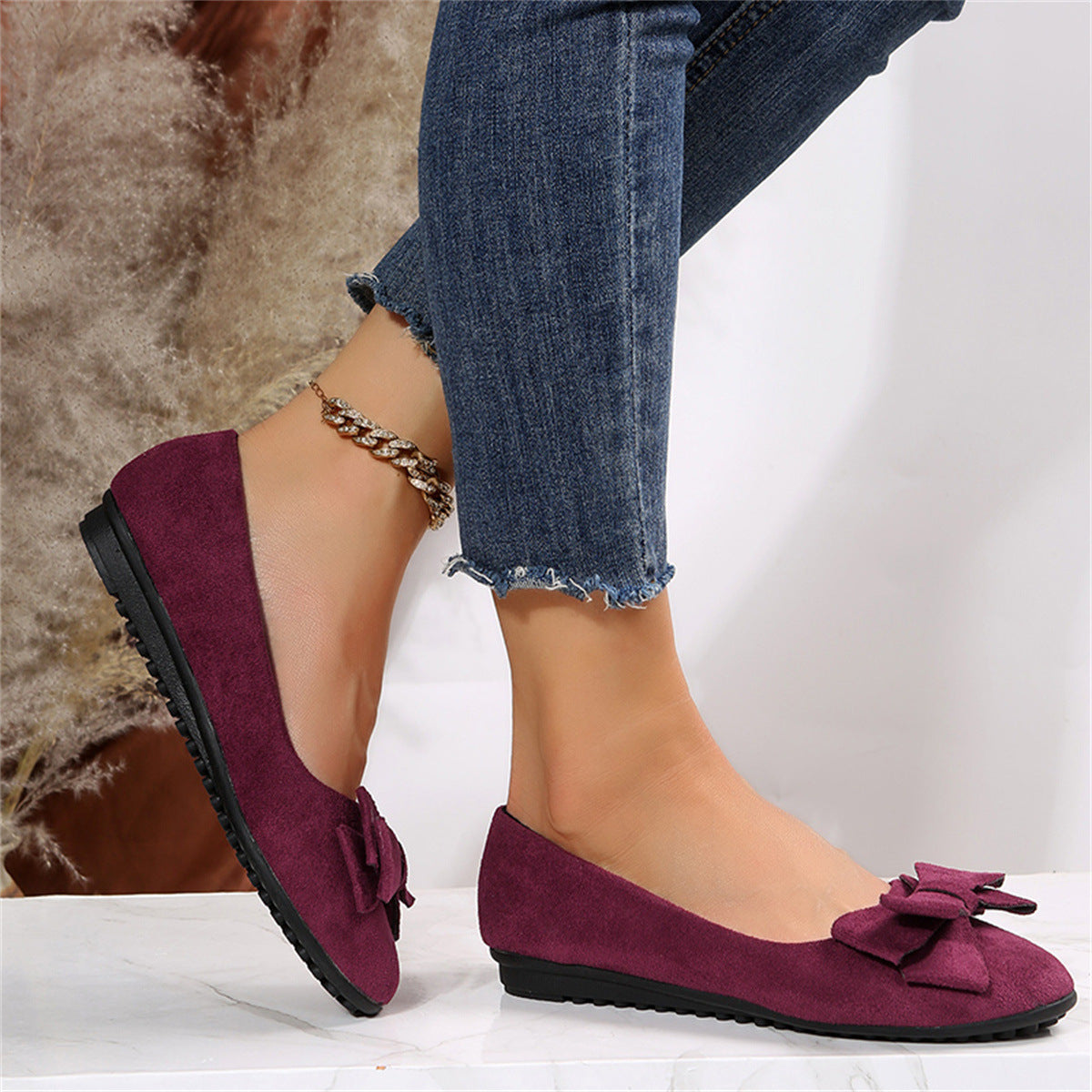 CM | Zapatillas de ballet con lazo