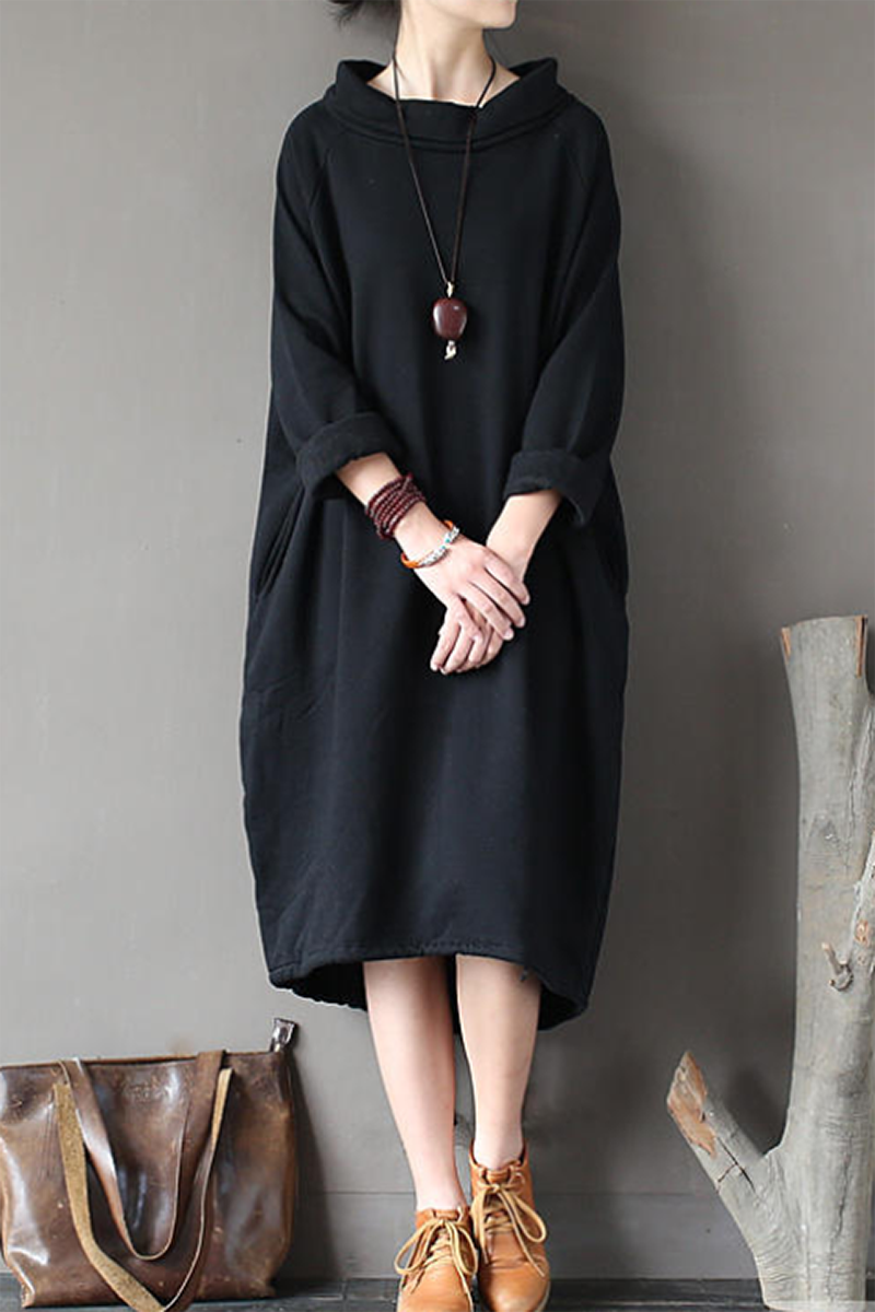 CM | Vestido largo de jersey