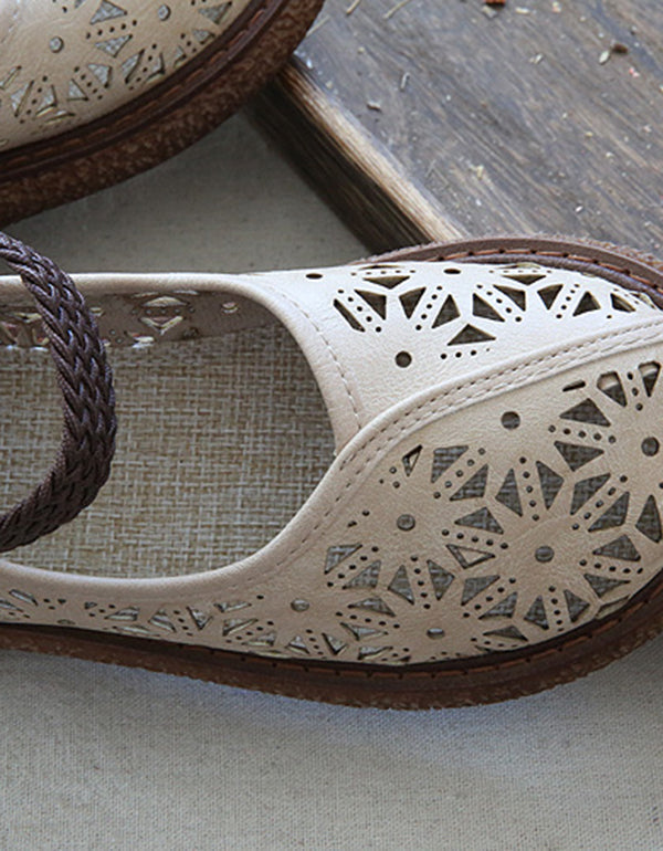CM | Zapatillas con recorte floral