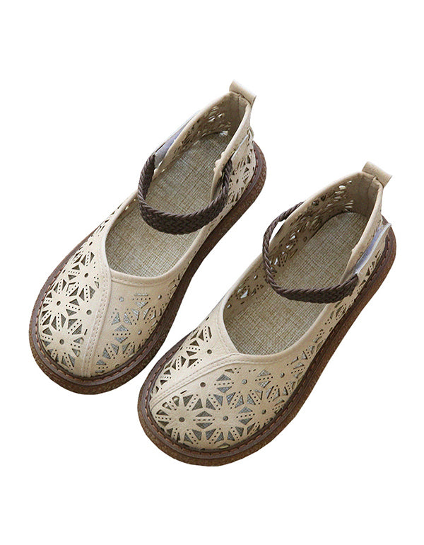 CM | Zapatillas con recorte floral