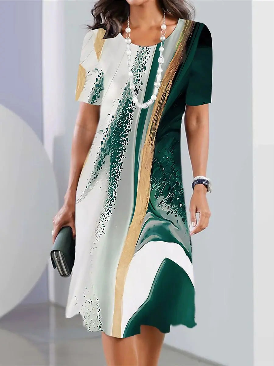 CM | Vestidos de mujer con estampado vintage