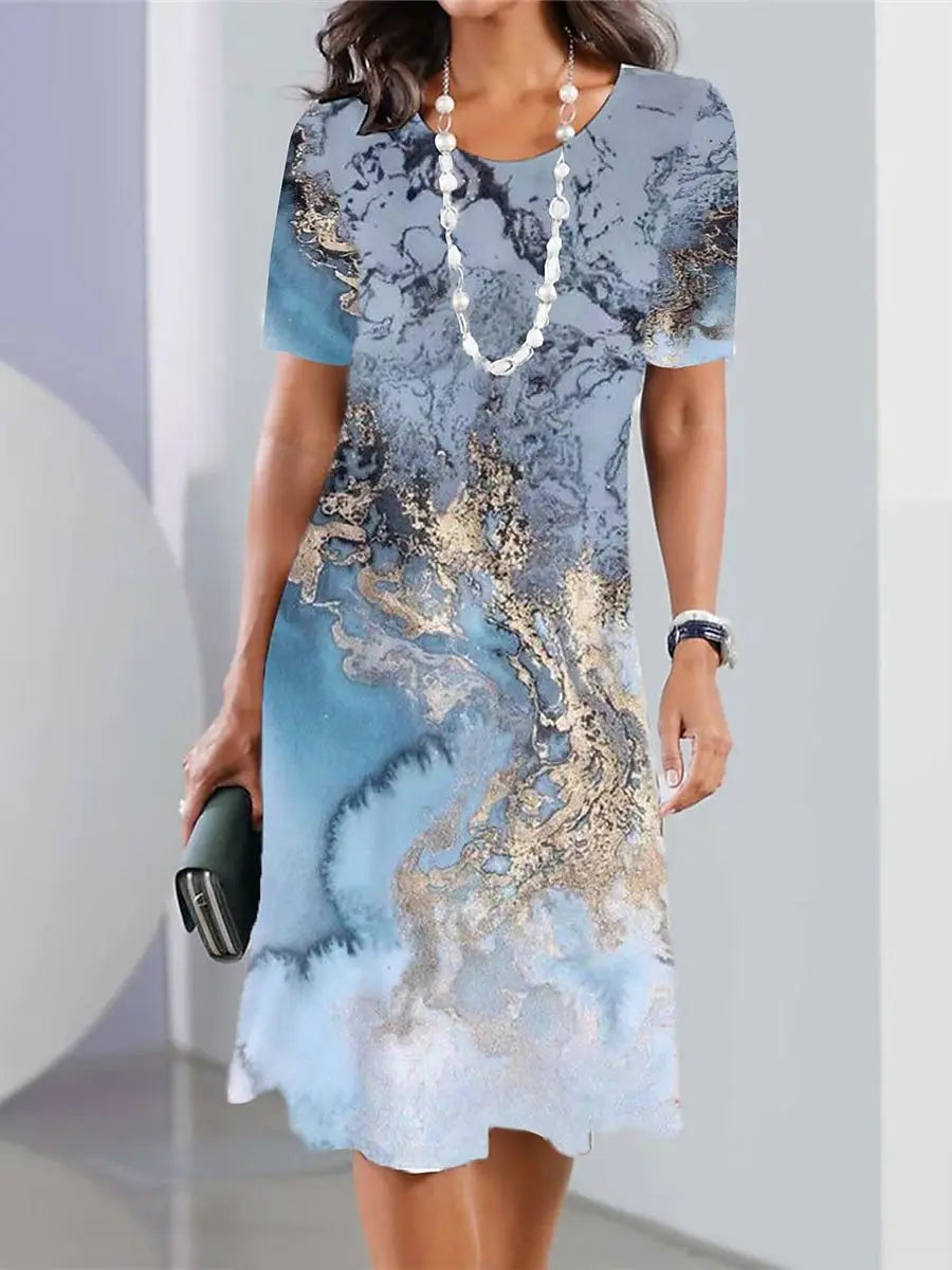 CM | Vestidos de mujer con estampado vintage