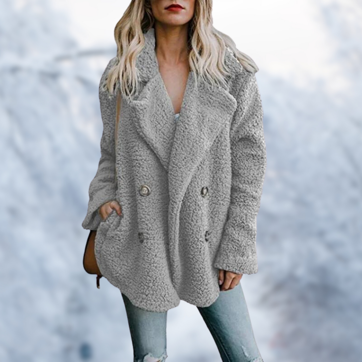 CM | Abrigo de invierno informal y a la moda