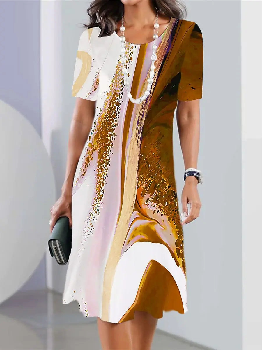 CM | Vestidos de mujer con estampado vintage