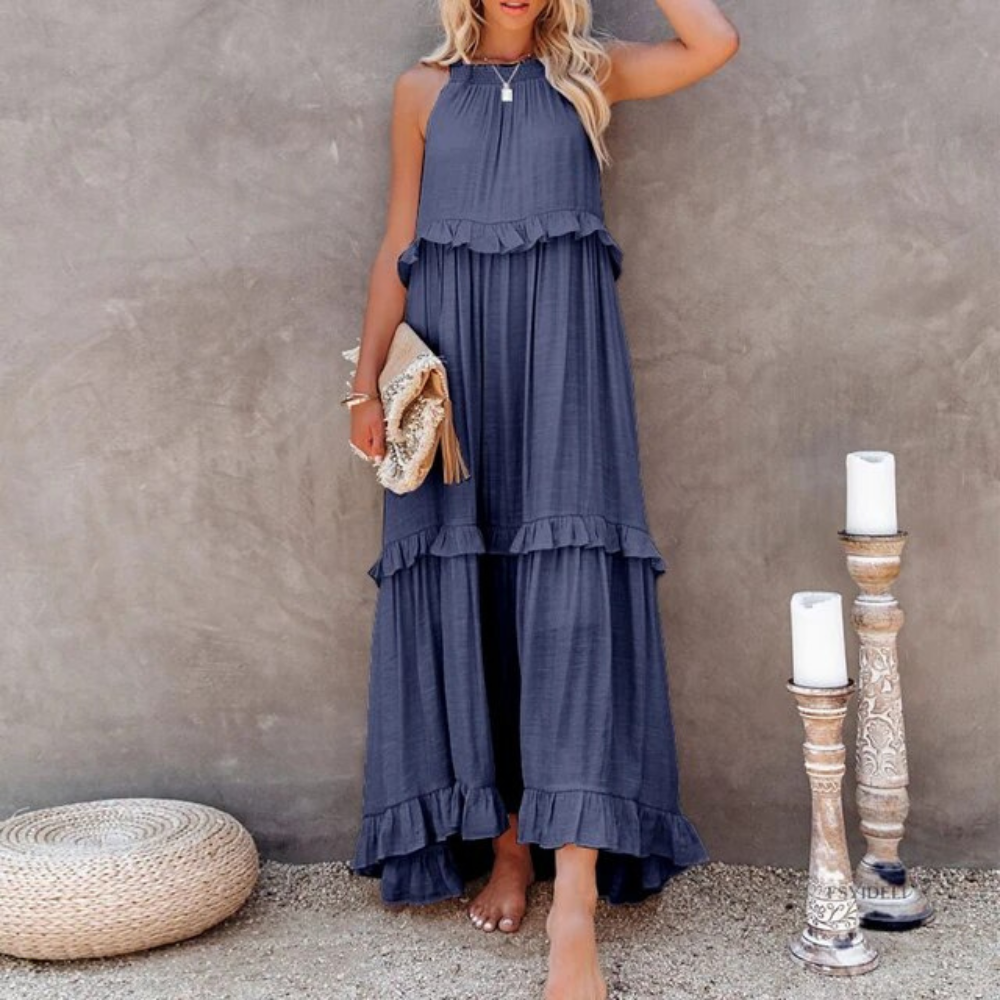 CM | Vestido largo de tarta de verano
