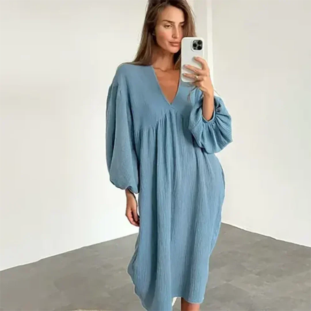 CM | Vestido de invierno relajado y elegante
