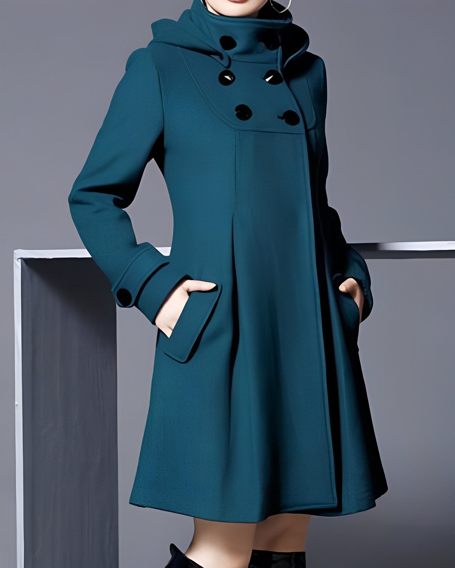 CM | Chaqueta con bolsillos laterales
