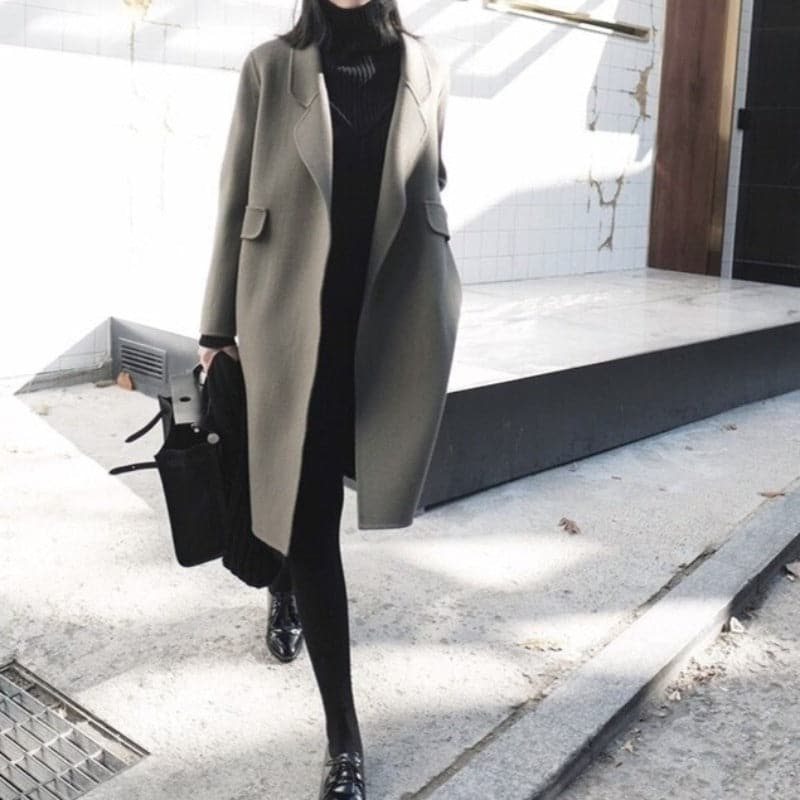CM | Abrigo de invierno informal y cómodo