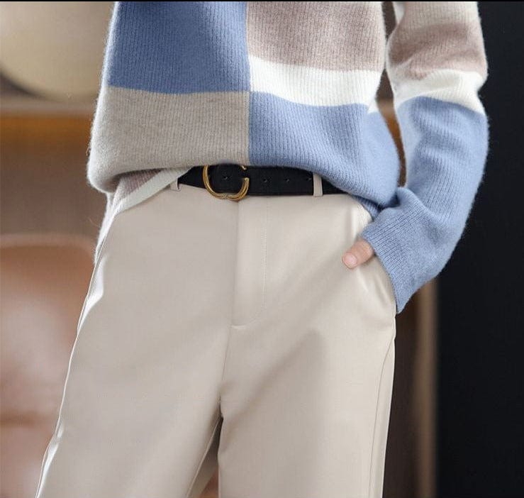 CM | A'leurs - Elegante jersey de cuello alto de invierno