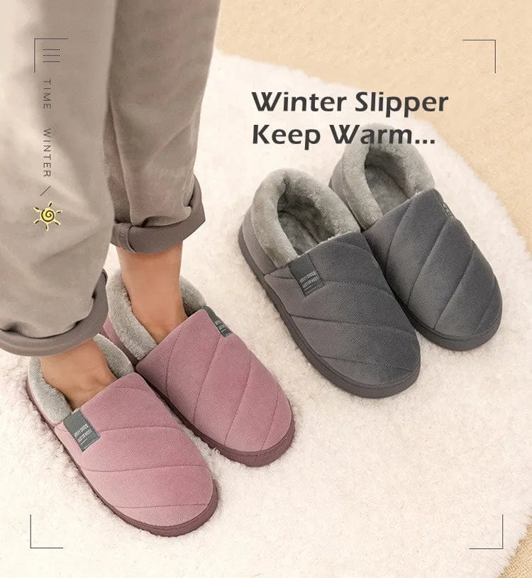 CM | Zapatillas de invierno mullidas y cálidas 2024