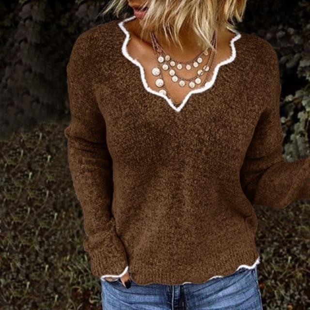 CM | Moderno y elegante jersey de invierno