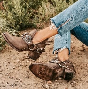CM | Zapatos Chunky Tacón Medio Vintage
