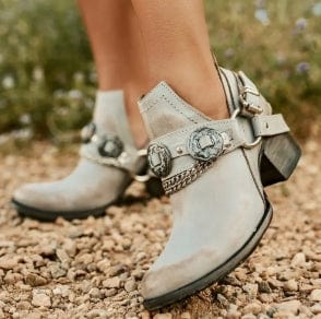 CM | Zapatos Chunky Tacón Medio Vintage