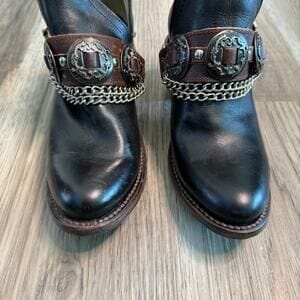 CM | Zapatos Chunky Tacón Medio Vintage