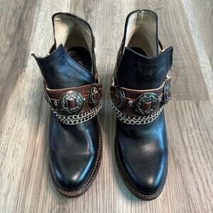 CM | Zapatos Chunky Tacón Medio Vintage