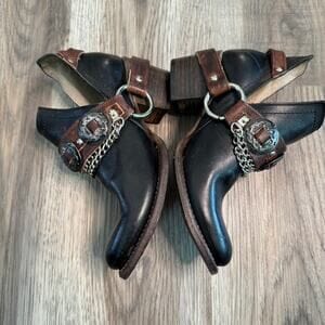 CM | Zapatos Chunky Tacón Medio Vintage