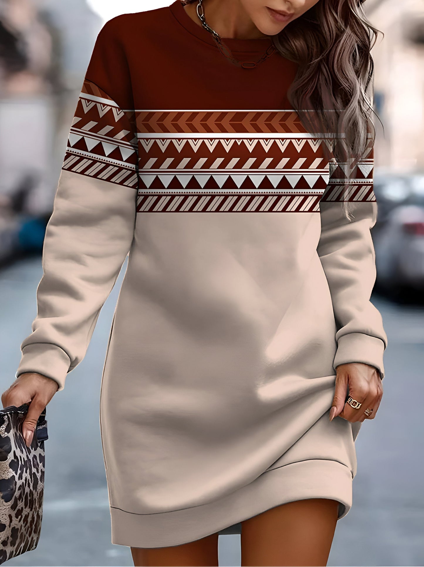 CM | Vestido sudadera oversize cómodo y elegante