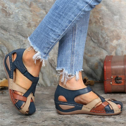CM | Sandalias de mujer con tacón de cuña