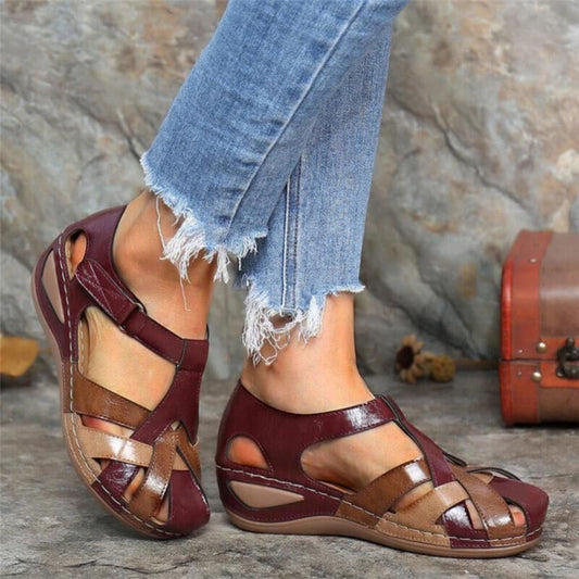 CM | Sandalias de mujer con tacón de cuña