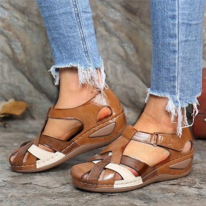 CM | Sandalias de mujer con tacón de cuña