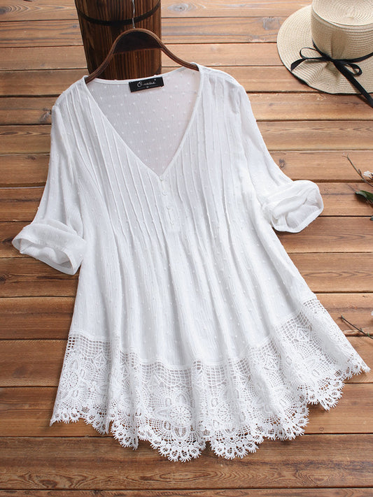 CM | Blusa ligera de inspiración vintage