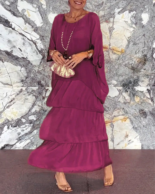 CM | Kalliope vestido de invierno casual y sin esfuerzo