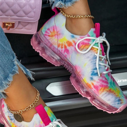 CM | Zapatillas casual con suela y cordones transparentes