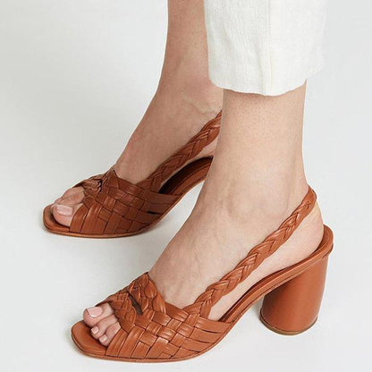 CM | Tacones Altos Sandalias Vintage