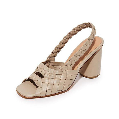 CM | Tacones Altos Sandalias Vintage