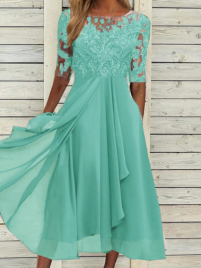 CM | Vestido de invierno clásico y cómodo de Saffron