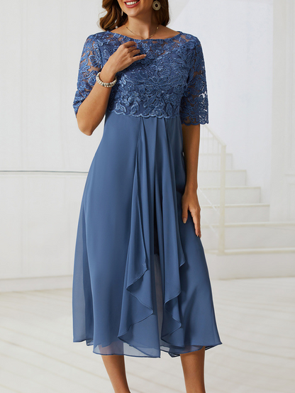 CM | Vestido de invierno clásico y cómodo de Saffron