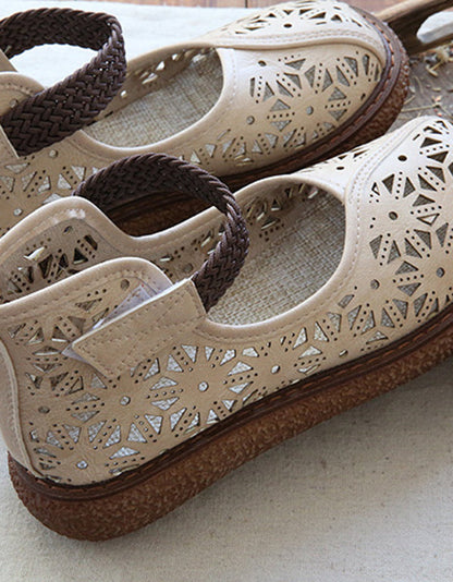 CM | Zapatillas con recorte floral