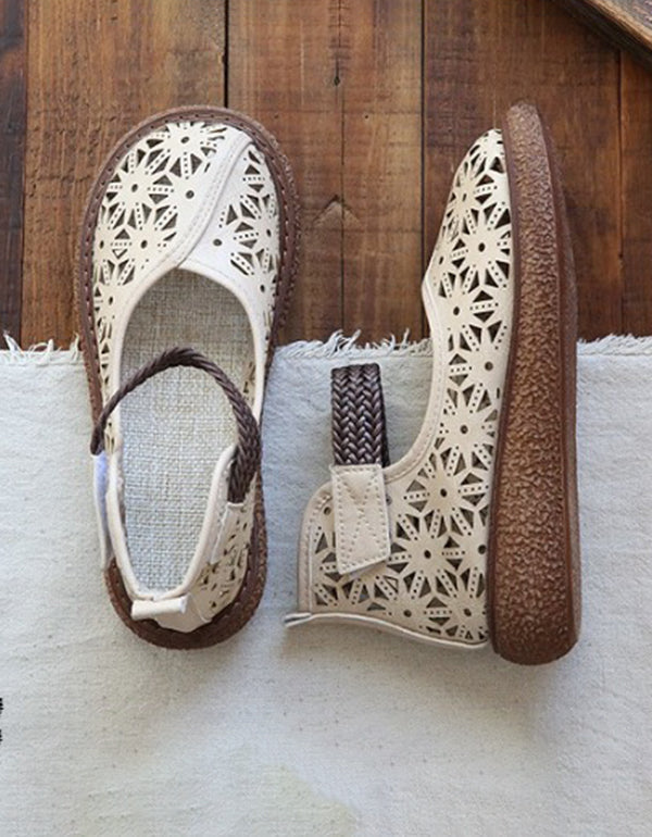 CM | Zapatillas con recorte floral