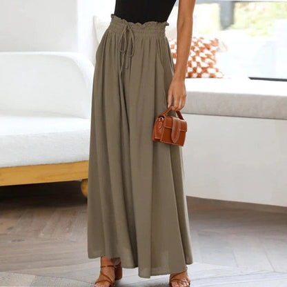 CM | Pantalones sueltos lisos