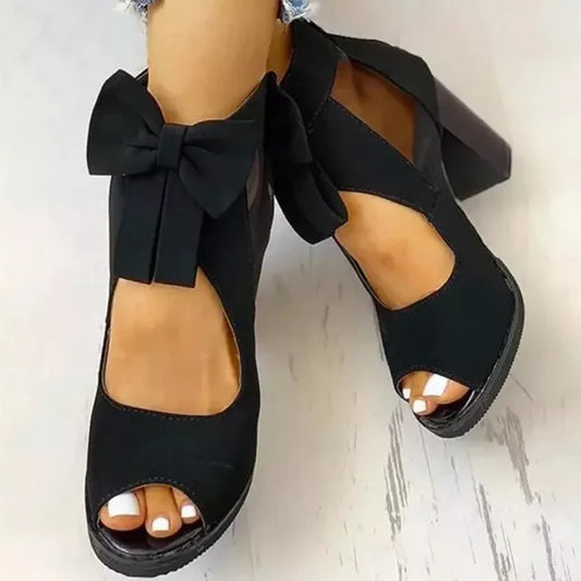 CM | Tacones con lazo chic