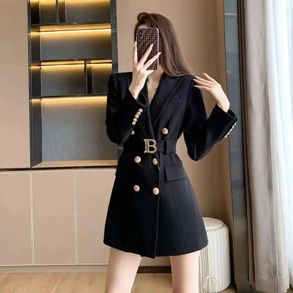CM | Elegante vestido de chaqueta para mujer