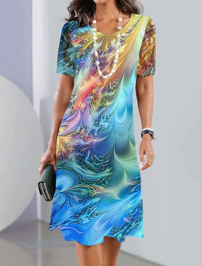 CM | Vestidos de mujer con estampado vintage
