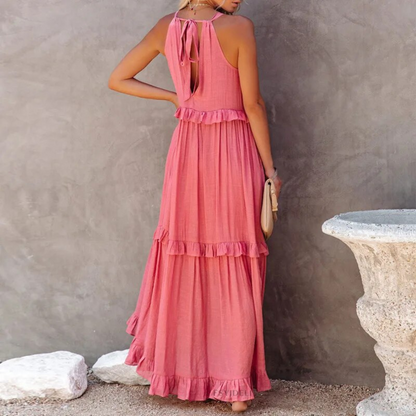 CM | Vestido largo de tarta de verano