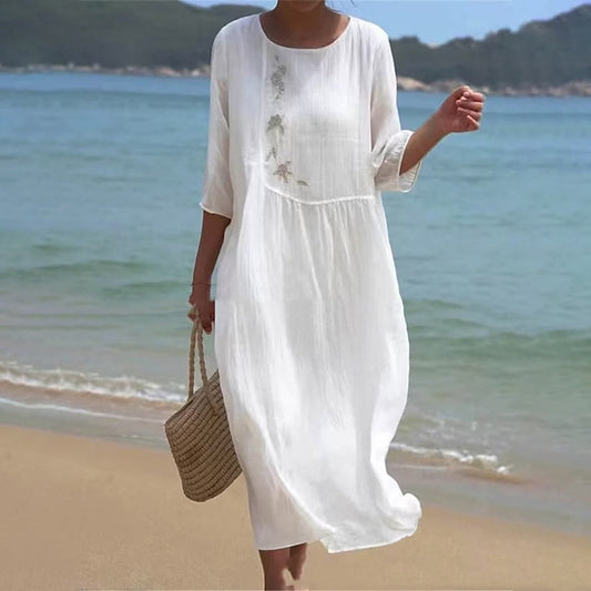CM | Vestido de invierno relajado y atemporal