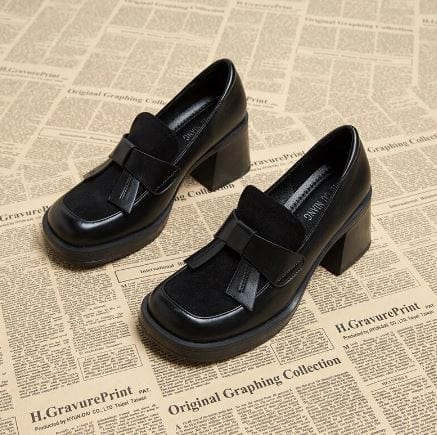 CM | - Zapatos de piel gruesos