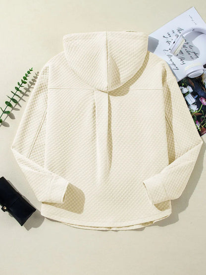 CM | Sudadera de invierno con capucha elegante y sin esfuerzo