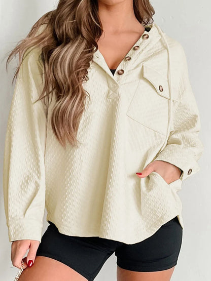 CM | Sudadera de invierno con capucha elegante y sin esfuerzo