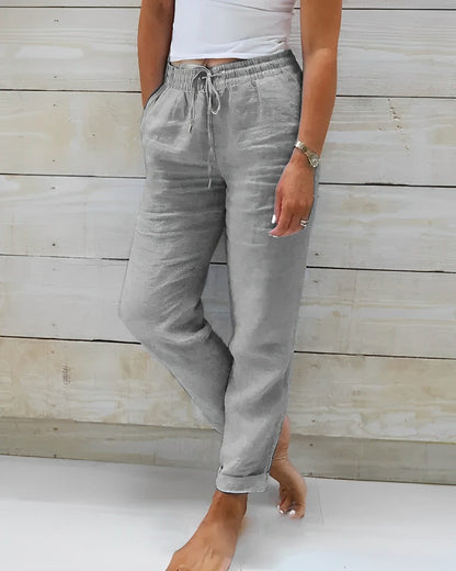CM | Pantalones elásticos informales
