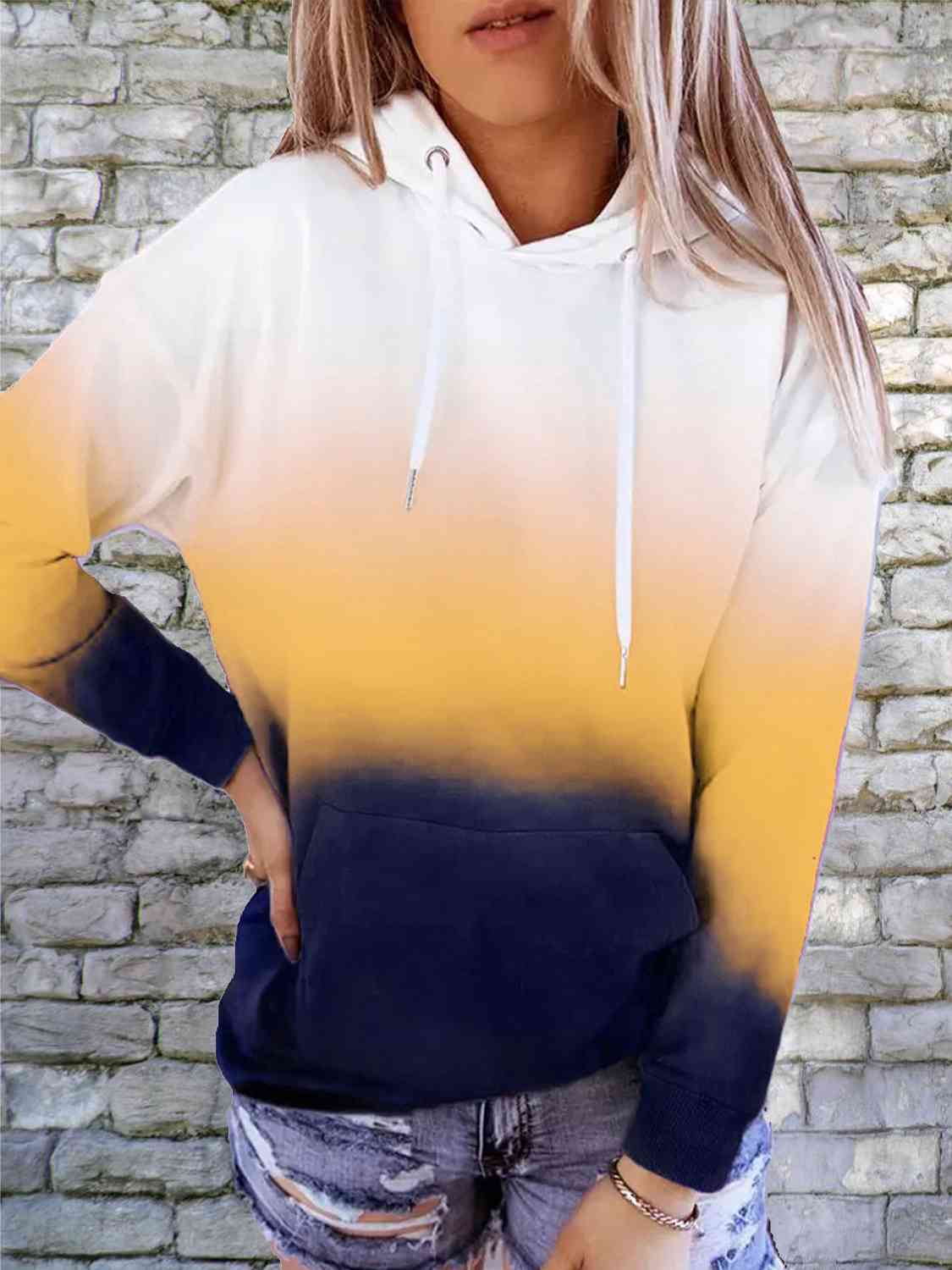 CM | Sudadera de invierno con capucha elegante y con estilo