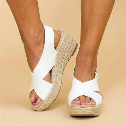 CM | Elegantes sandalias de cuña