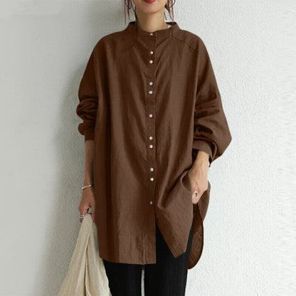 CM | A'leurs - Camisa casual estilo retro